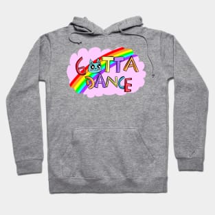 Gotta Dance Rainbow Cat Hoodie